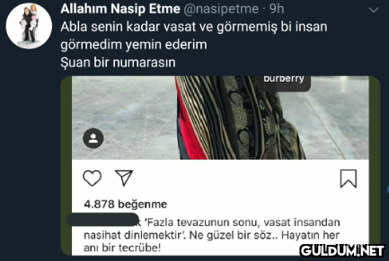 Allahım Nasip Etme...
