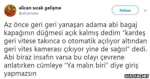 (A alican sıcak gelişme...