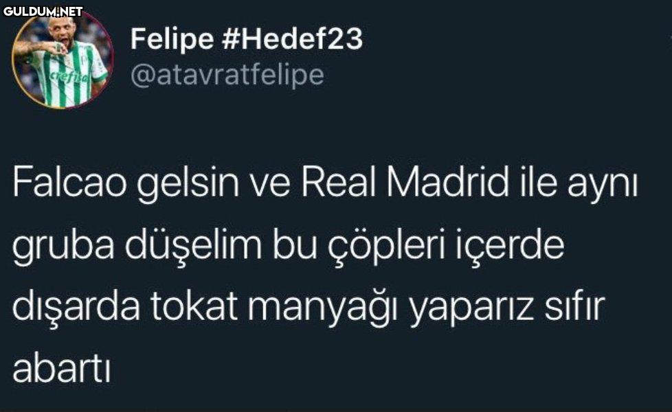Felipe #Hedef23...