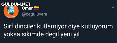 Kullanıcı, yeni yılı...