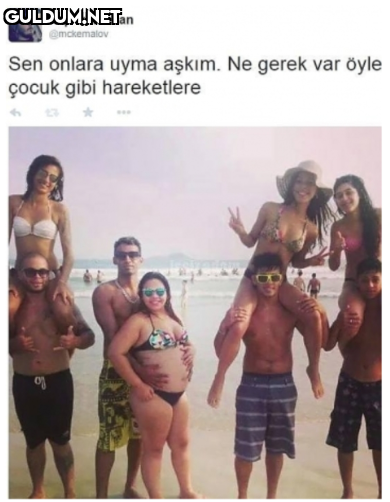 Birine çocukça hareketler...