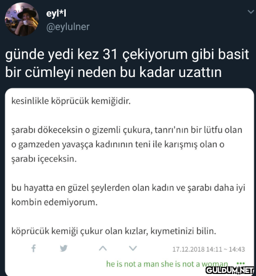 eyl*I @eylulner günde yedi...