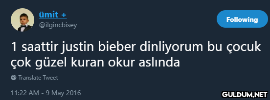 ümit + Following...