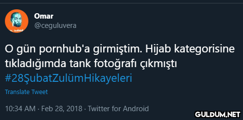 Omar @ceguluvera O gün...