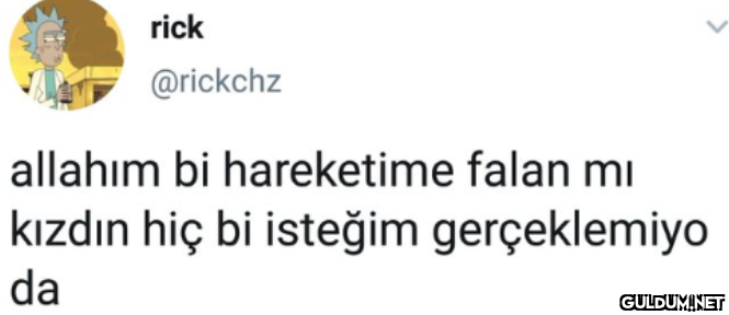 rick @rickchz allahım bi...