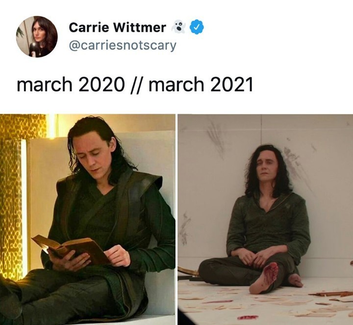 Oh, hi March⠀
by...