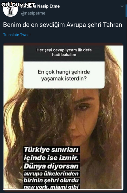 Allahım Nasip Etme...