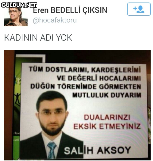 Eren BEDELLİ ÇIKSIN...