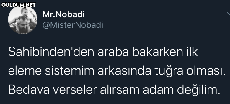 Mr.Nobadi @MisterNobadi...
