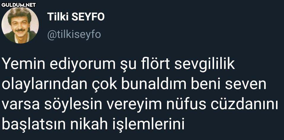 Tilki SEYFO @tilkiseyfo...