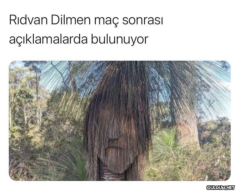 Ridvan Dilmen maç sonrasI...