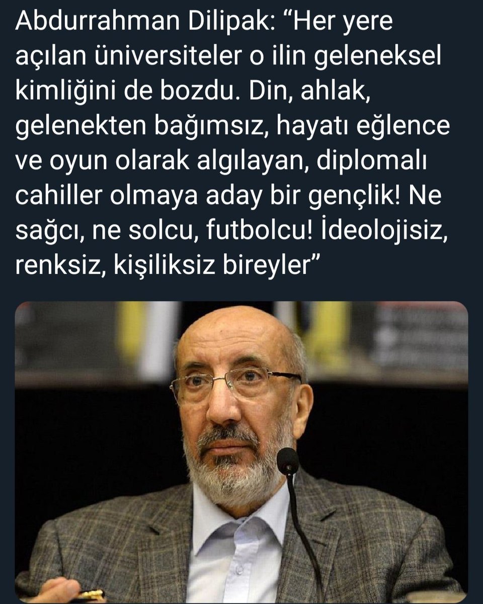 Abdurrahman Dilipak: “Her...