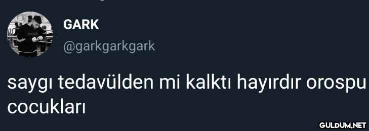 GARK @garkgarkgark saygı...