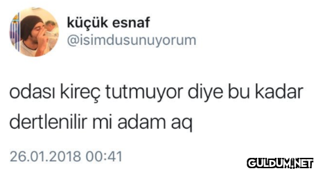 küçük esnaf...