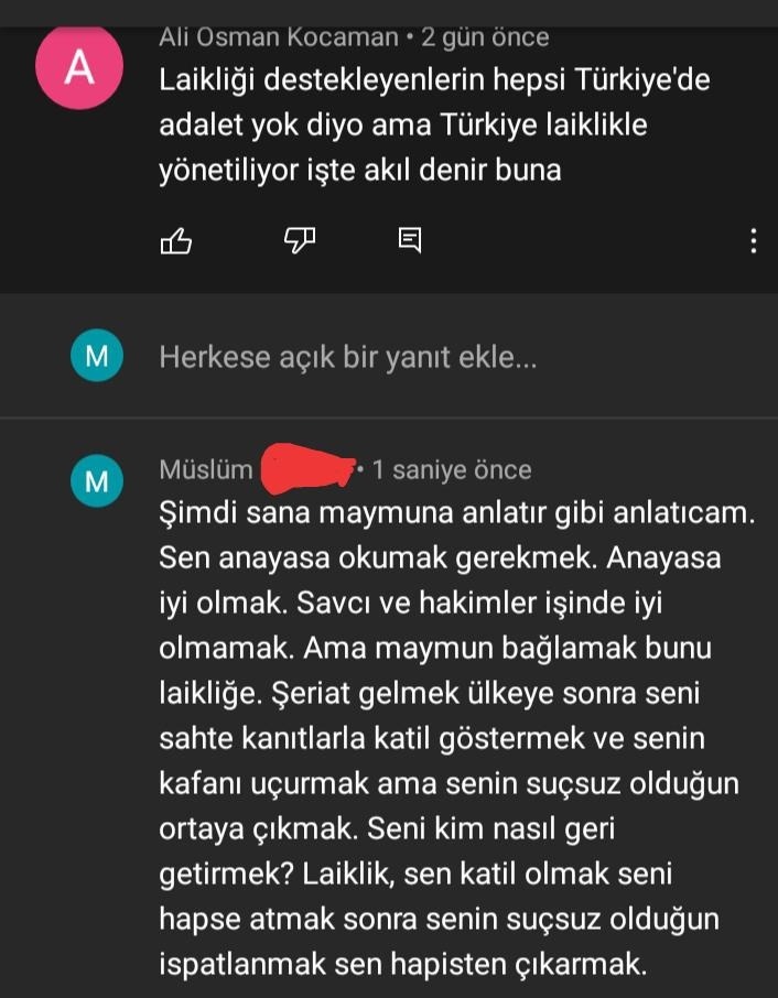 cahile nasıl mı cevap...