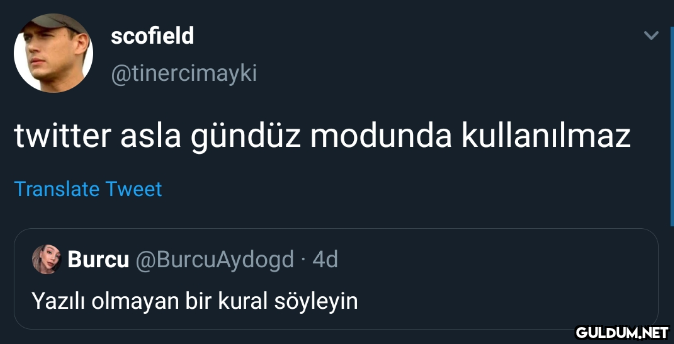 scofield @tinercimayki...