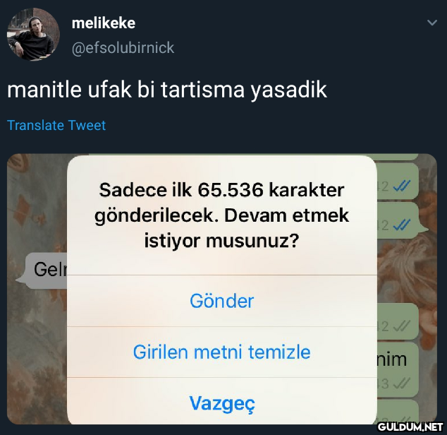 melikeke @efsolubirnick...