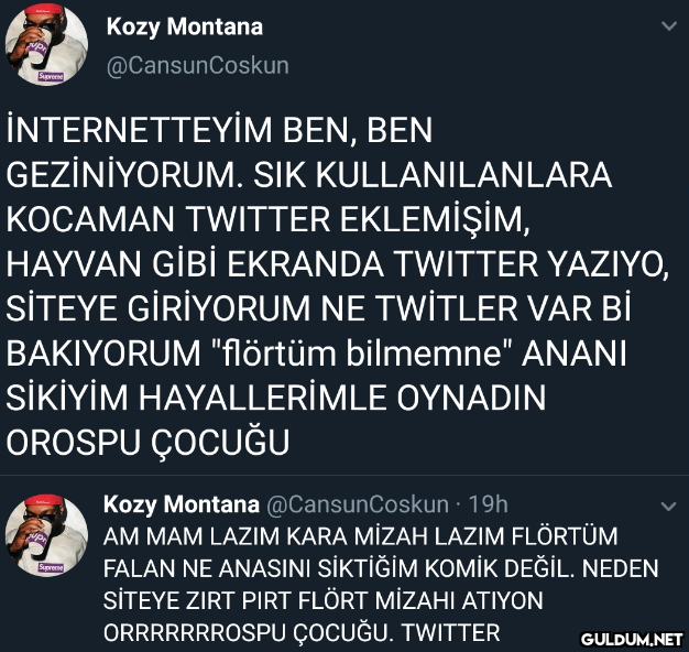 Kozy Montana @CansunCoskun...