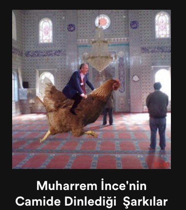 Muharrem İnce'nin Camide...