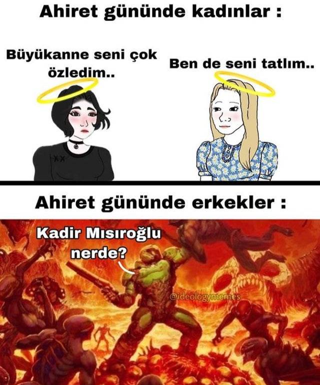 Ahiret gününde kadınlar :...