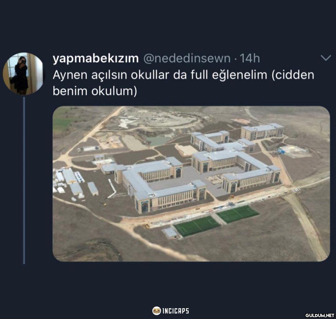 Manzarası aşırı iyiymiş ...