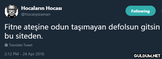 Hocaların Hocası Following...