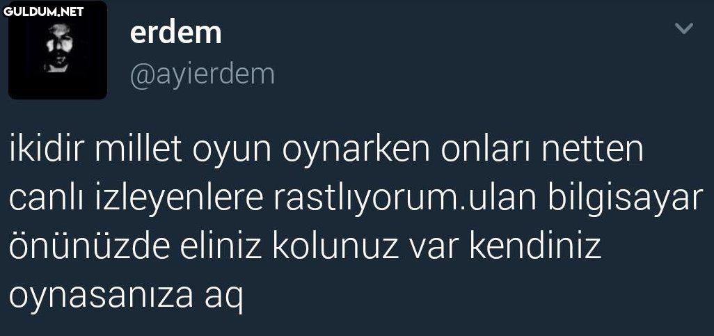erdem @ayierdem ikidir...