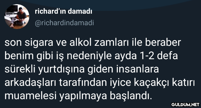 richard'ın damadı...