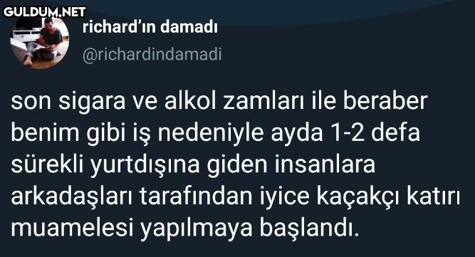 richard'ın damadı...