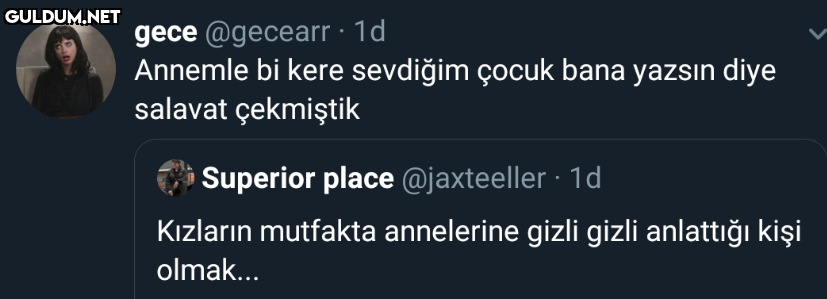 gece @gecearr · 1d Annemle...