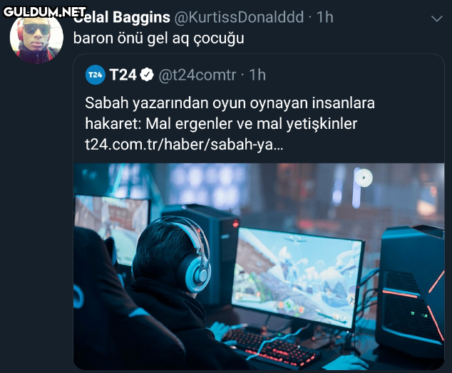T24'te oyun oynayan...