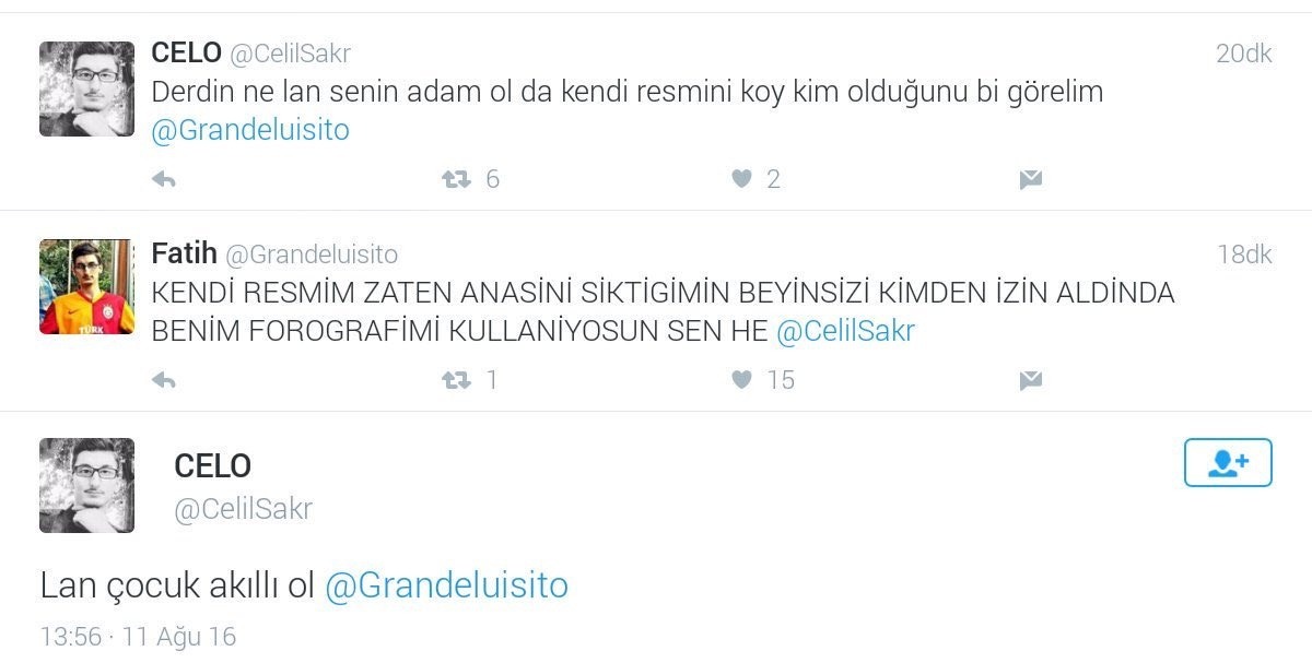 İki kişinin birbirini...