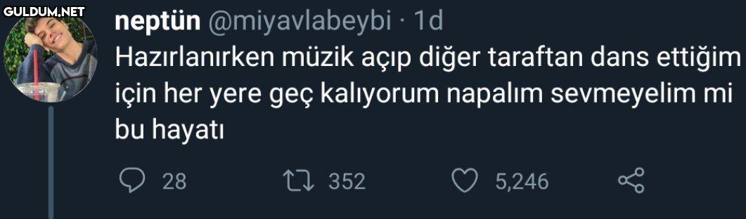 Hazırlanırken dans edip...