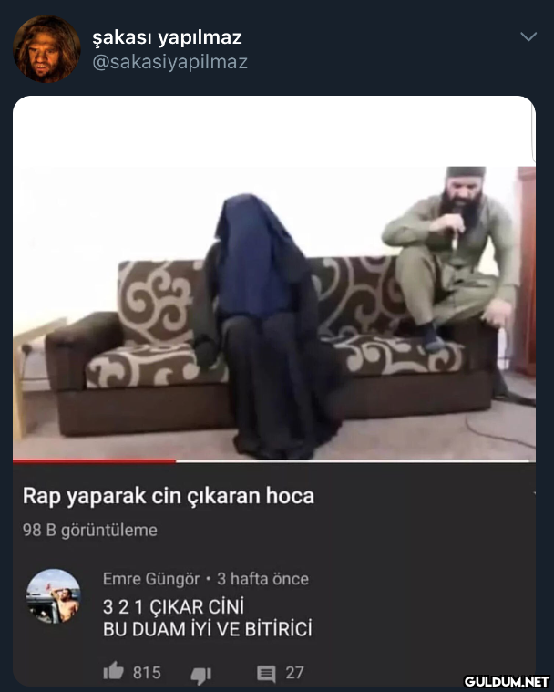 şakası yapılmaz...