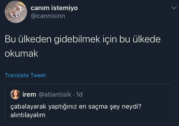 günaydın...