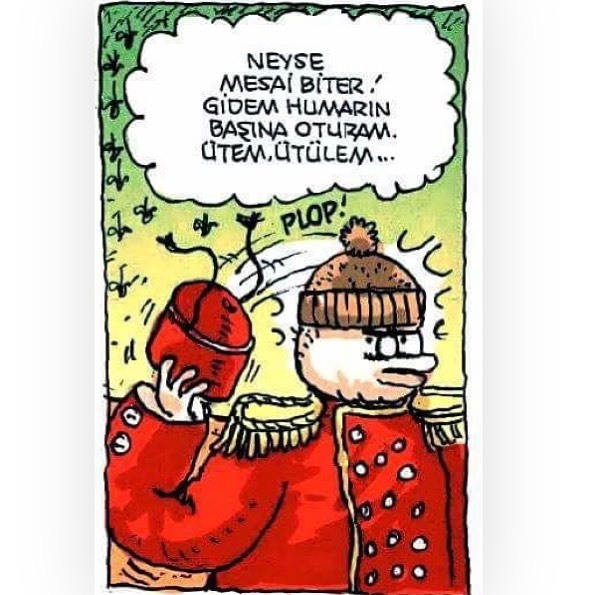 Şükür mesai...