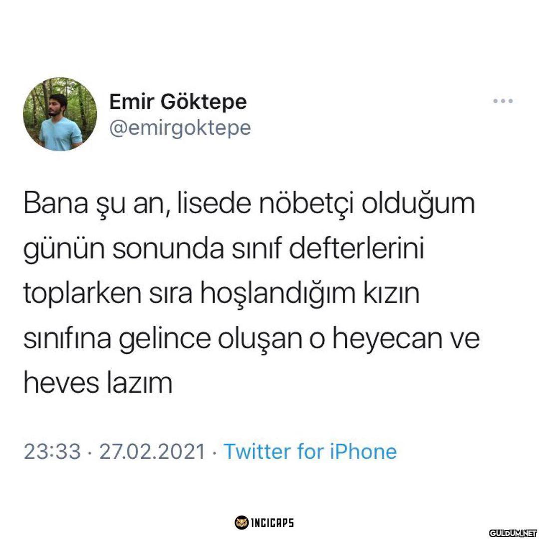 O sınıfta ki...