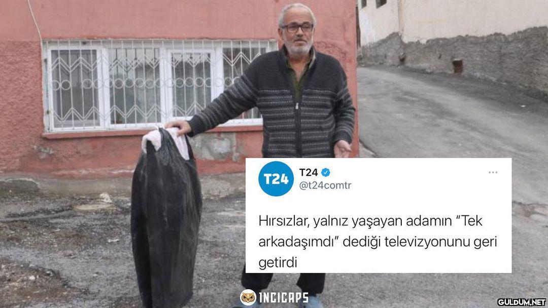 Vicdanlı hırsızın hali...