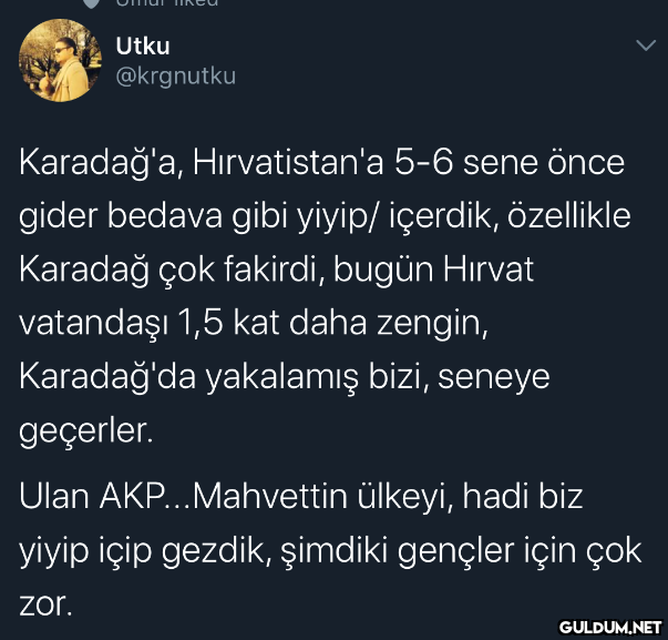Utku @krgnutku Karadağ'a,...
