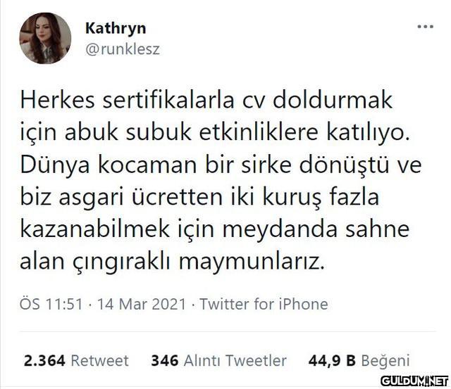 Kathryn @runklesz ......