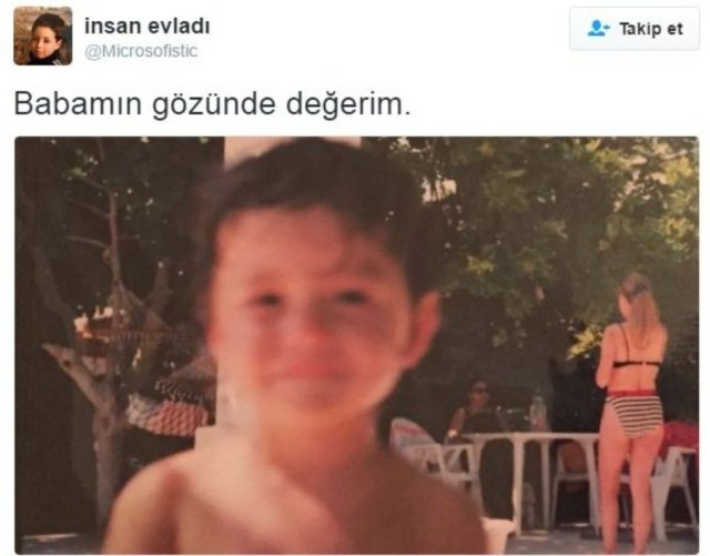 Babamın gözünde...