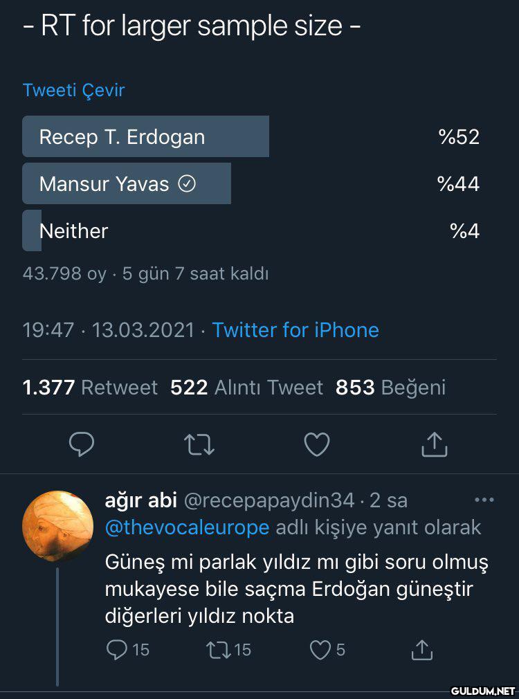 İyi geceler...