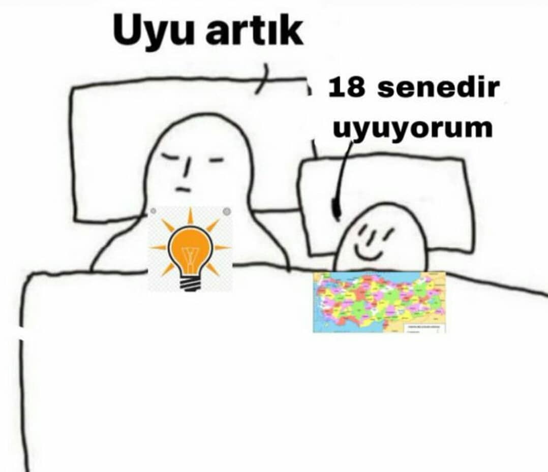 Uyu artık 18 senedir...