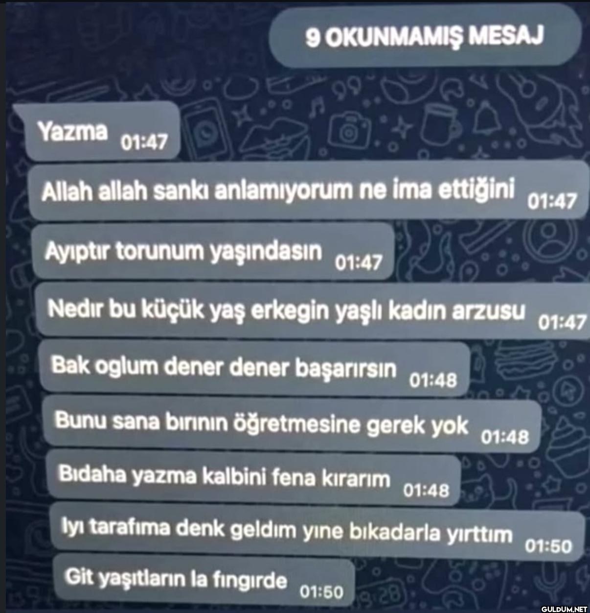 Arkadaşımın anneannesinden...