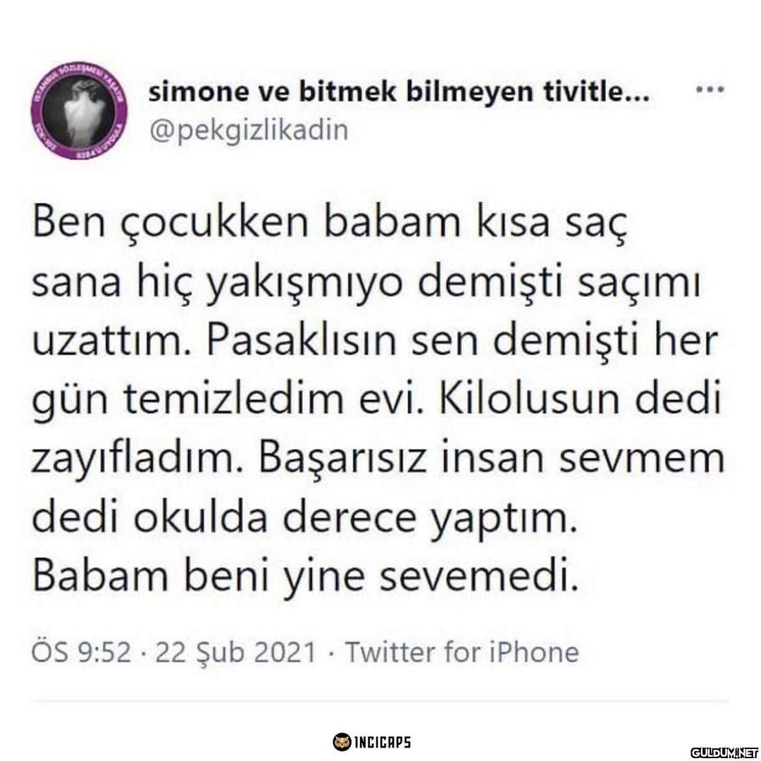Baba olmak..  simone ve...