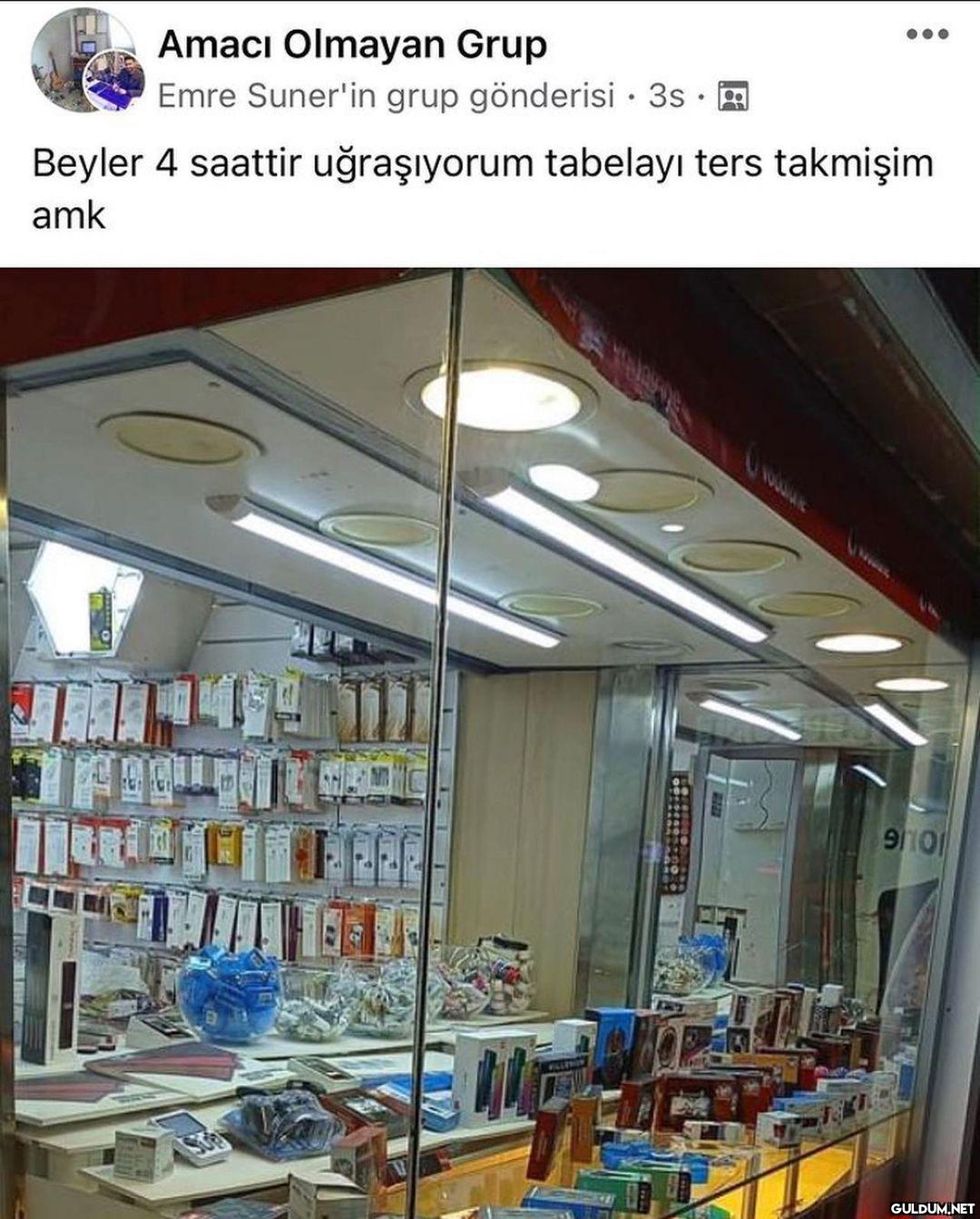 dükkanı ters cevir kanka ...