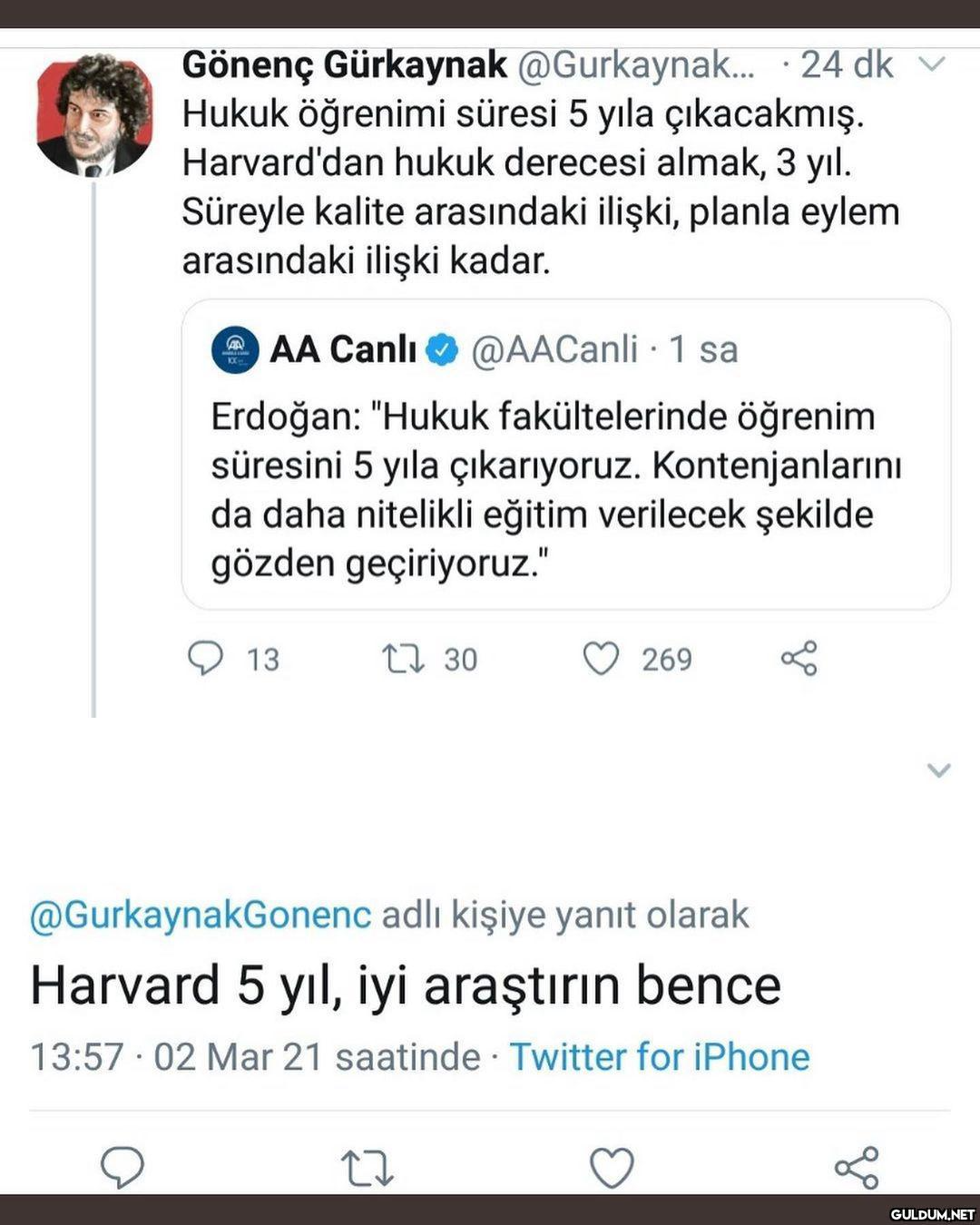 Hukuk öğrenimi süresi 5...