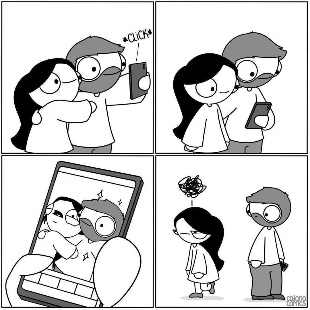 Everytime we take a selfie...