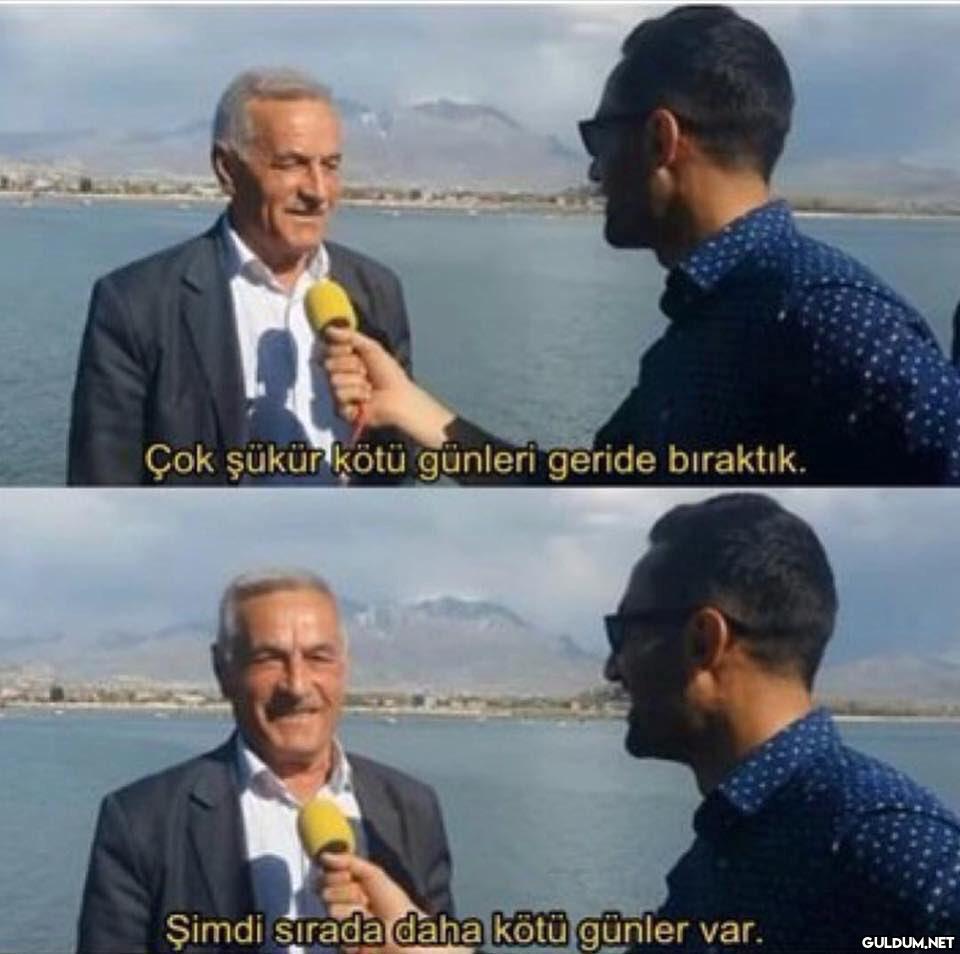 Çok şükür kötü günleri...