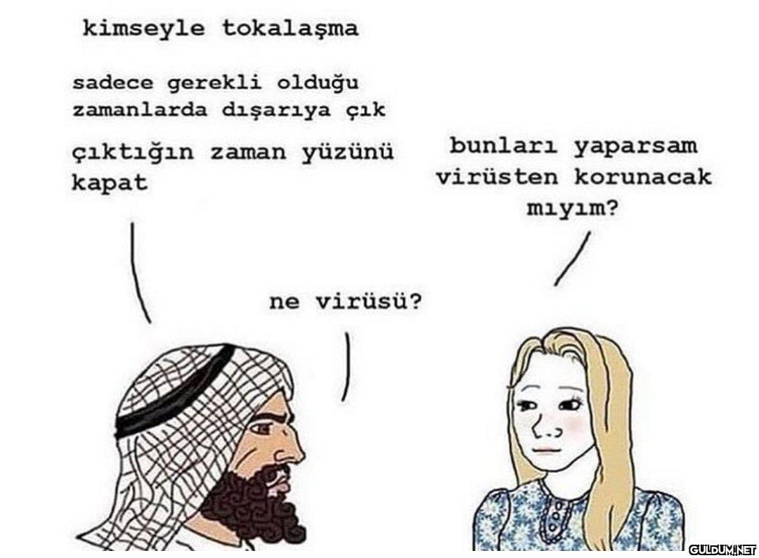 Kimseyle tokalaşma, sdece...